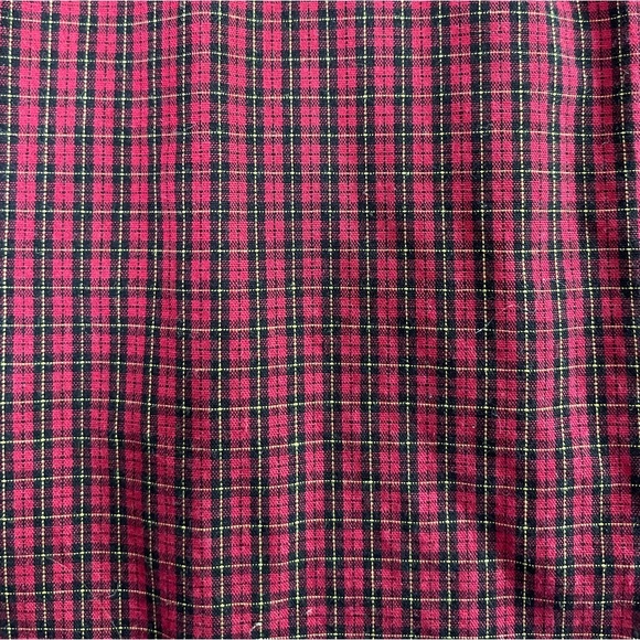 Men’s long sleeve, plaid button up. Like new - Picture 2 of 4